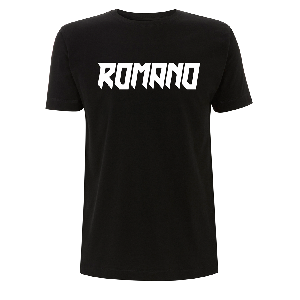 Romano Logo T-Shirt Black