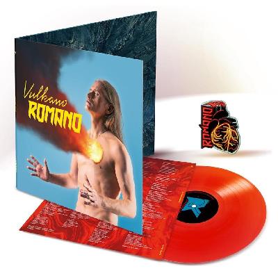 Romano Vulkano Limited Edition LP col Vinyl + Patch Vinyl